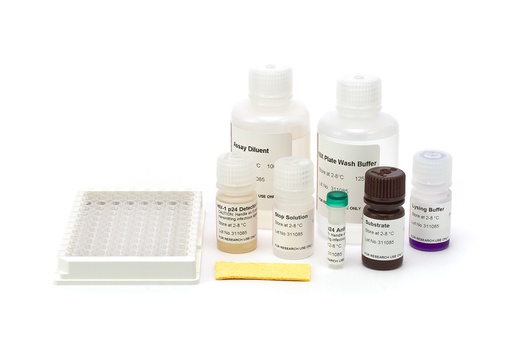 [0801200] 0801200 HIV-1 p24 Antigen ELISA Kit (480 det.)